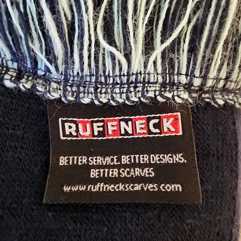 Ruffneck Seattle Kraken NHL Official Licensed Team Scarf, Unisex Hockey Fan Gear
